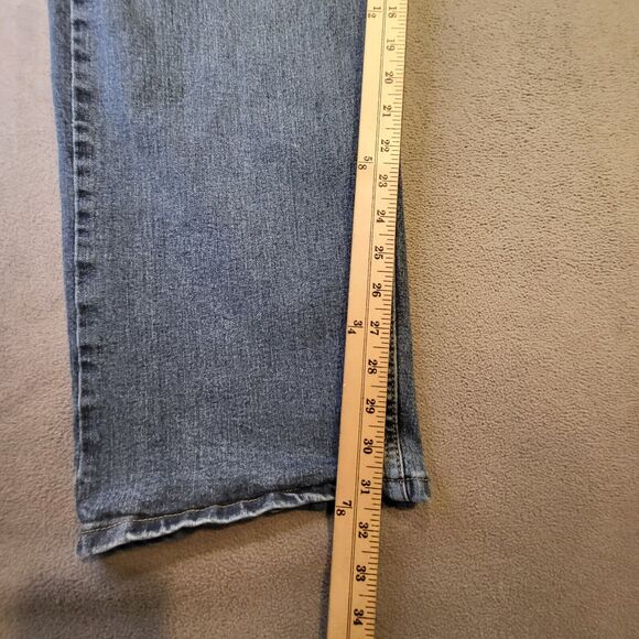 Wrangler Jeans Mens 33x29 Blue Denim Relaxed Fit Straight Leg Western Rodeo - Picture 6 of 9